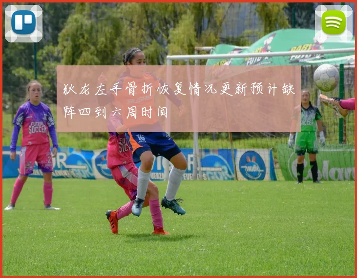 狄龙左手骨折恢复情况更新预计缺阵四到六周时间